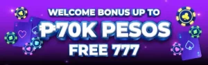 free 777 welcome bonus